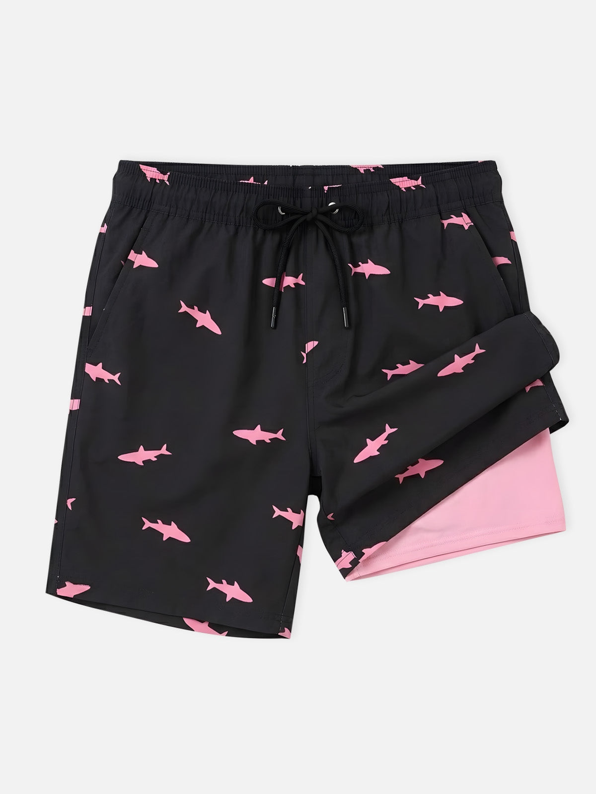 Tropical Vibes | Men's Slim Fit Swim Trunks with Adjustable Drawstring | Lightweight Comfort for Beach Days