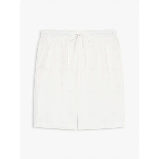 Men's Linen Lounge Shorts – Lightweight Breathable Drawstring Shorts for Beach & Casual Summer Wear