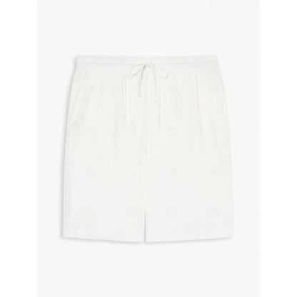 Men's Linen Lounge Shorts – Lightweight Breathable Drawstring Shorts for Beach & Casual Summer Wear