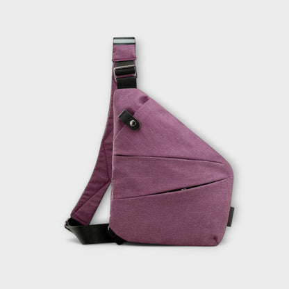 Urban Chic | Black Crossbody Bag with Ergonomic Design & Smart Pockets | Stylish Accessory for Everyday Use