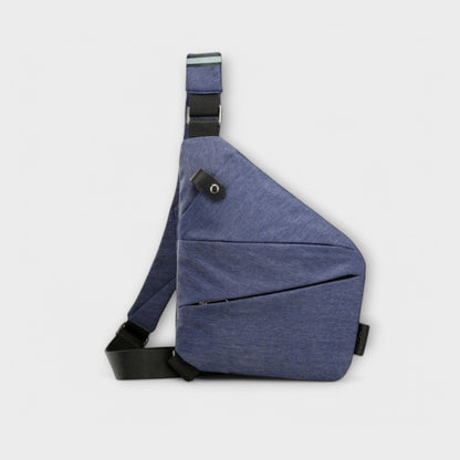 Urban Chic | Black Crossbody Bag with Ergonomic Design & Smart Pockets | Stylish Accessory for Everyday Use