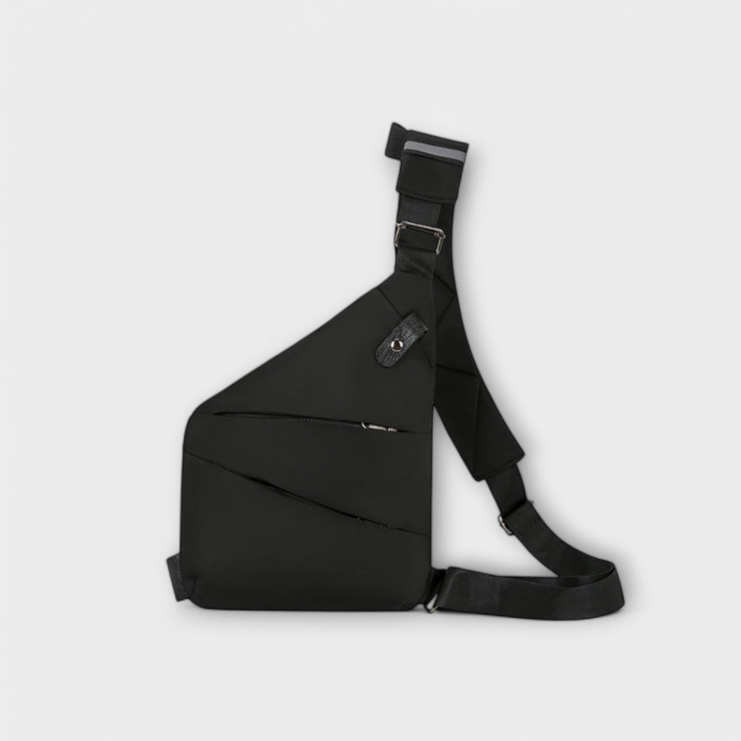 Urban Chic | Black Crossbody Bag with Ergonomic Design & Smart Pockets | Stylish Accessory for Everyday Use