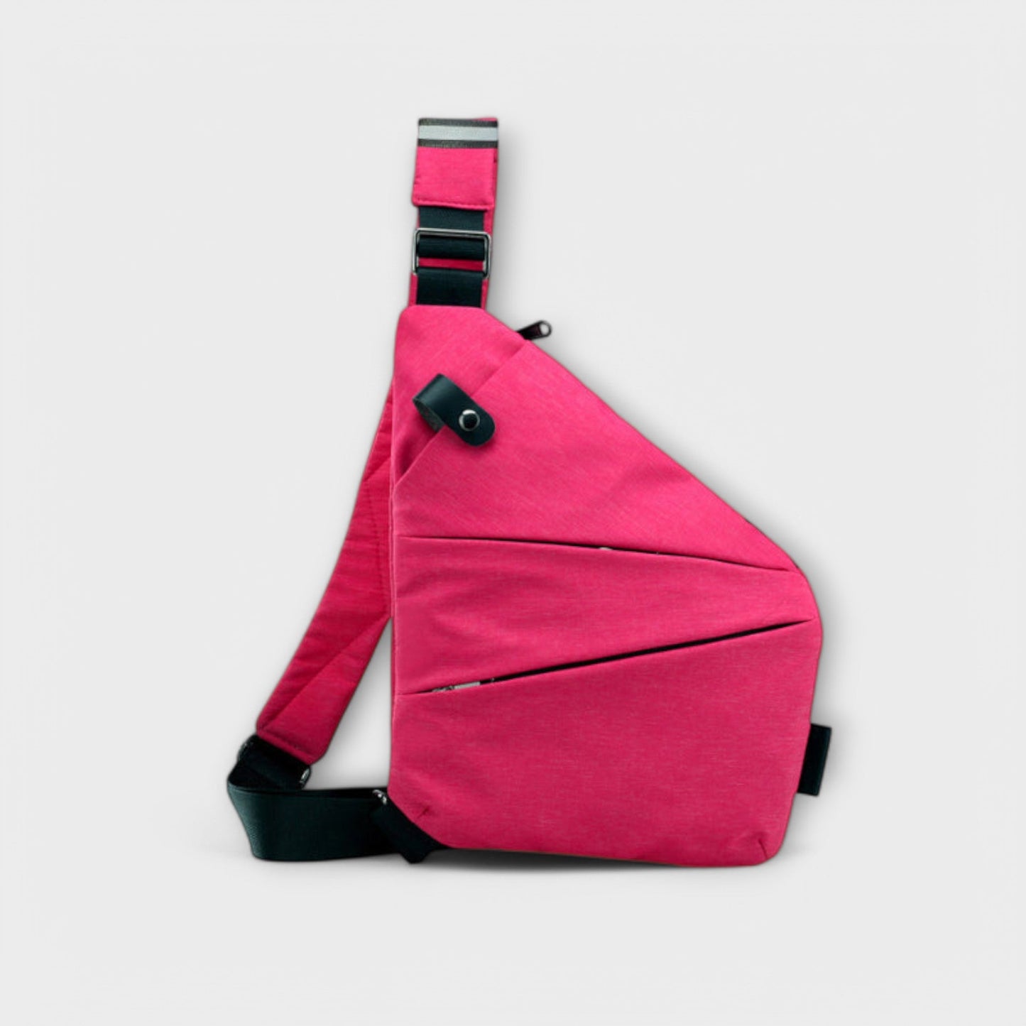 Urban Chic | Black Crossbody Bag with Ergonomic Design & Smart Pockets | Stylish Accessory for Everyday Use