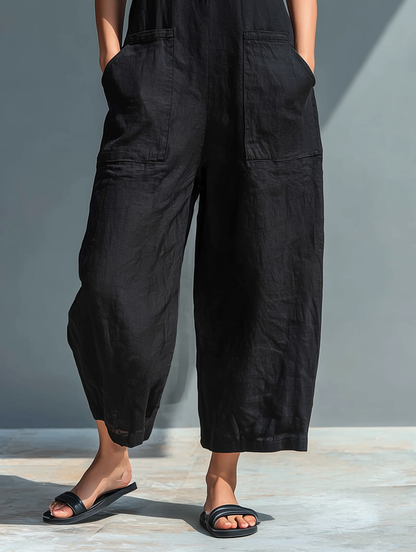 Versatile | Women's Jumpsuit with Loose-Fitting Sleeveless Design | Chic Comfort for Spring and Summer