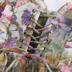 Women's Floral Print Tiered Ruffle Mini Dress