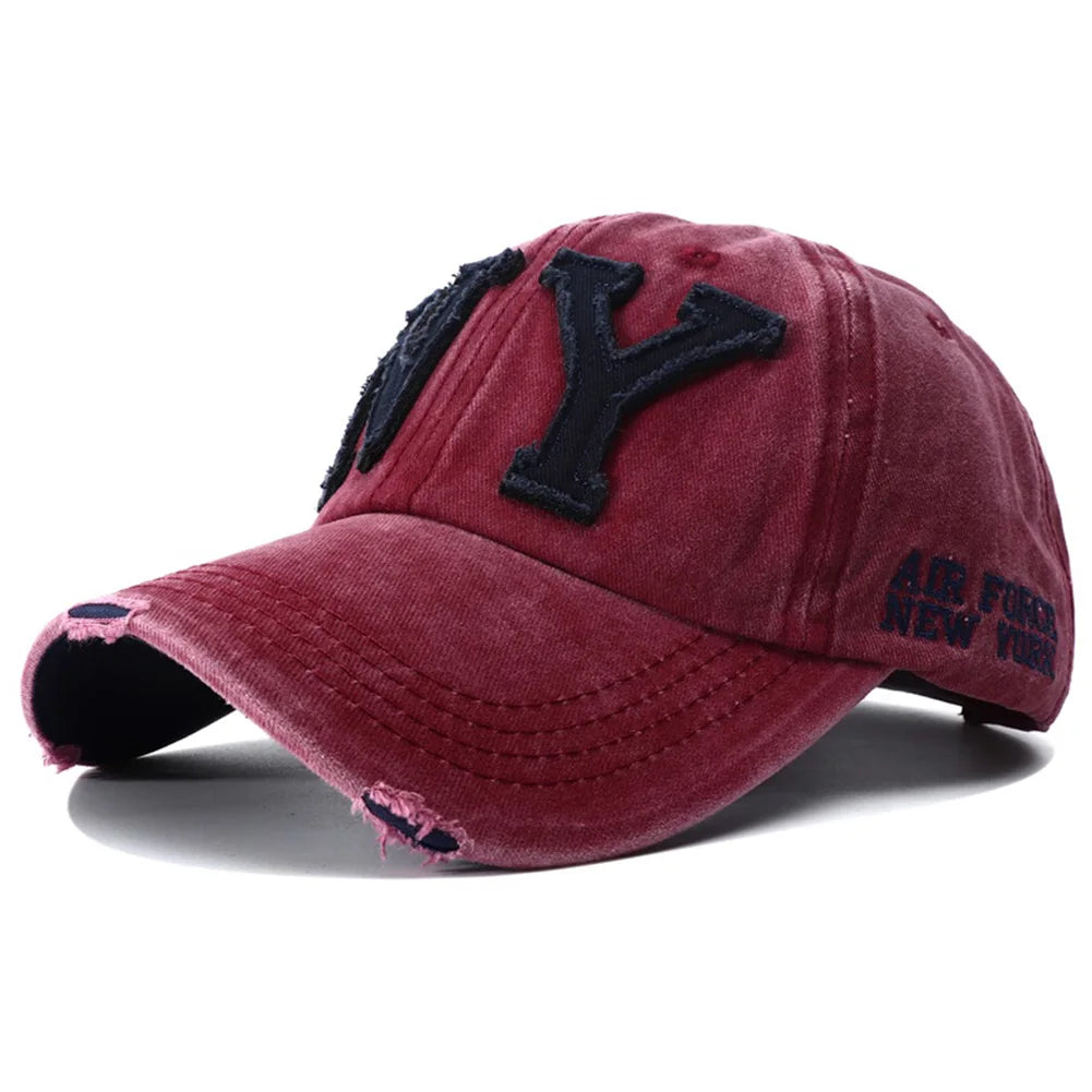 Vintage Style | Baseball Cap with Adjustable Snapback & Breathable Fabric | Lightweight Comfort for Everyday Wear