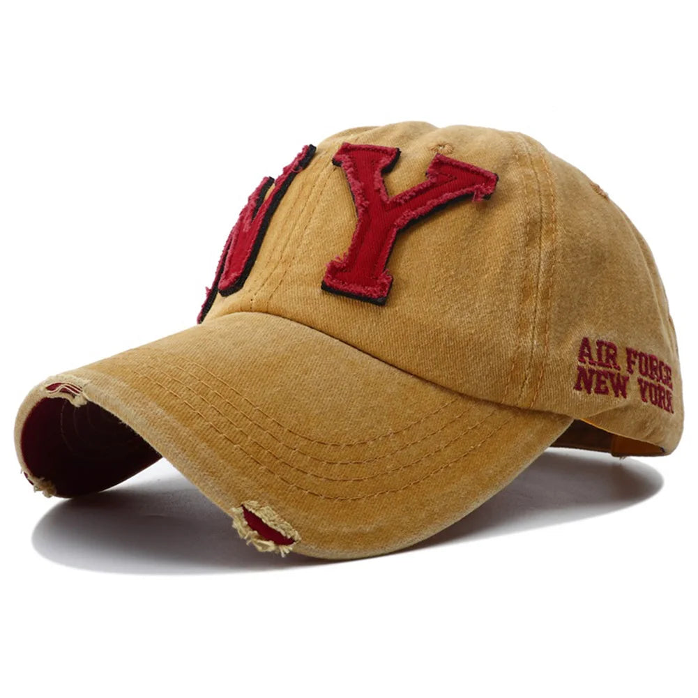 Vintage Style | Baseball Cap with Adjustable Snapback & Breathable Fabric | Lightweight Comfort for Everyday Wear