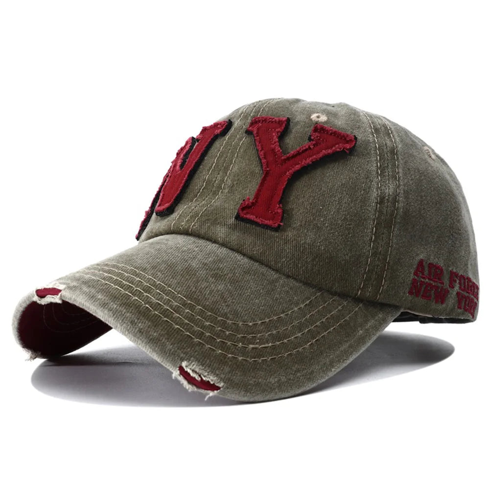 Vintage Style | Baseball Cap with Adjustable Snapback & Breathable Fabric | Lightweight Comfort for Everyday Wear