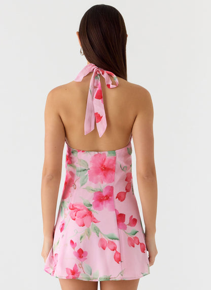 Women's Elegant Sequin Mini Dress | Chic Halter Cocktail Evening Wear 2